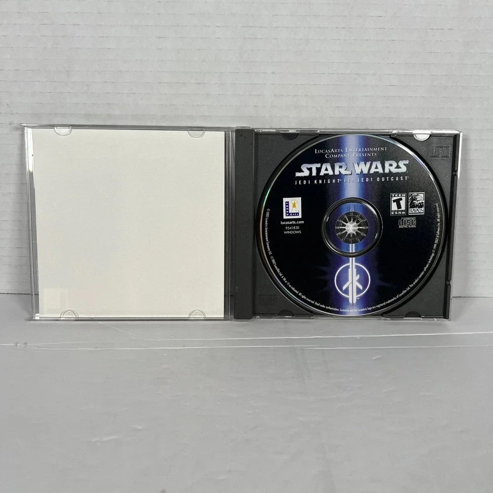 Star Wars Jedi Knight II Jedi Outcast‎ PC Windows Game 2002 LucasArts